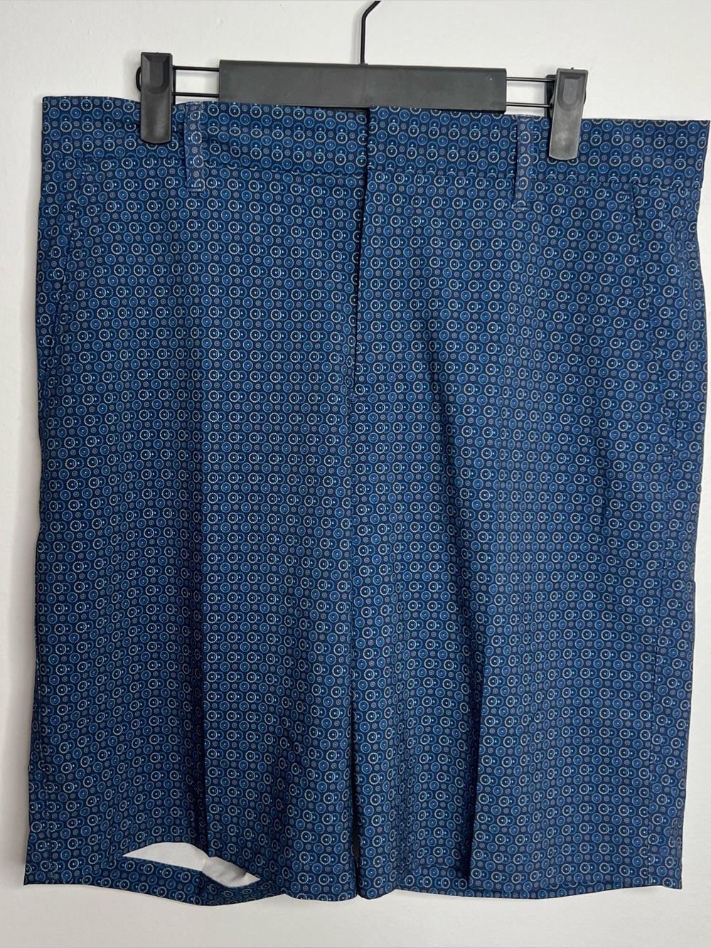 J. Lindeberg Golf Shorts Mens 32 Blue Micro Stretch Regular Fit